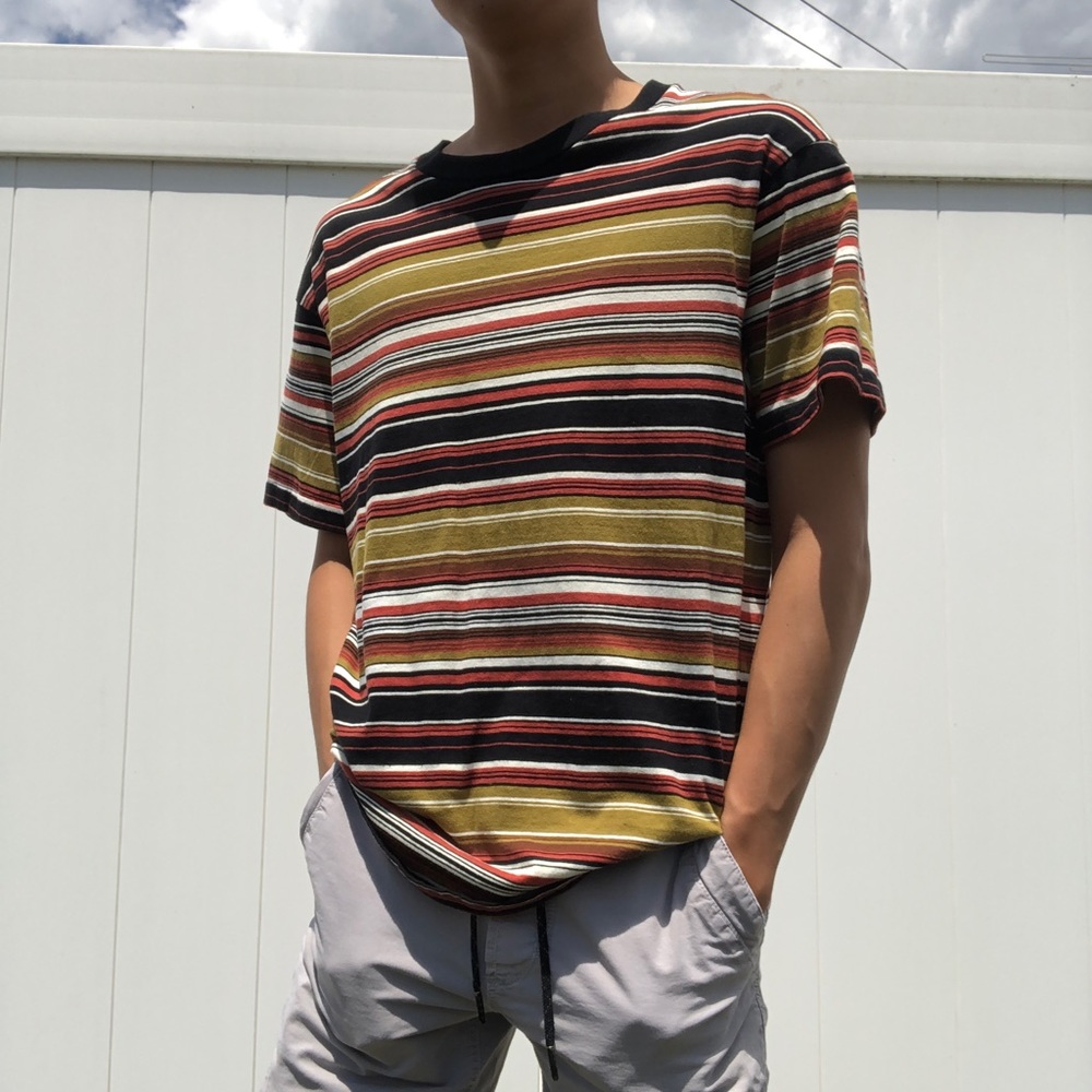 Men’s COTTON ON Loose Fit T-Shirt stripes